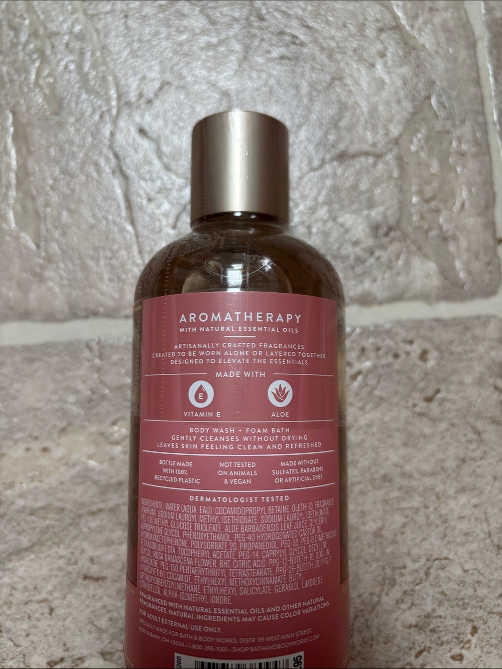 Bath & Body Works Heirloom Rose Body Wash & Foam Bath - Rose Gold Pink nwt - Picture 3 of 3